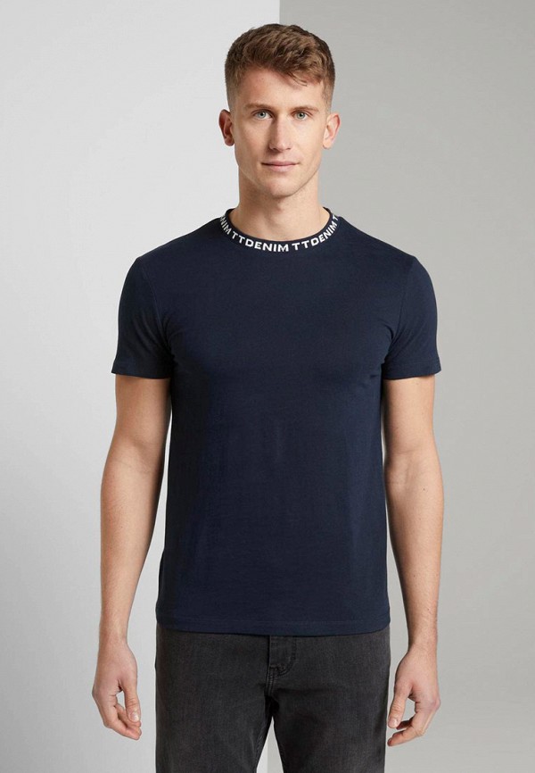 

Футболка Tom Tailor Denim, Синий, Tom Tailor Denim TO793EMHQEQ0