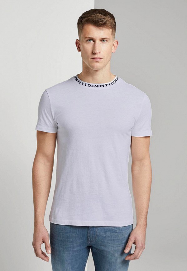 

Футболка Tom Tailor Denim, Белый, Tom Tailor Denim TO793EMHQEQ1