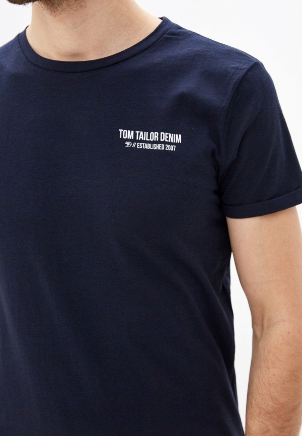 

Футболка Tom Tailor Denim, Синий, Tom Tailor Denim TO793EMHQJJ3