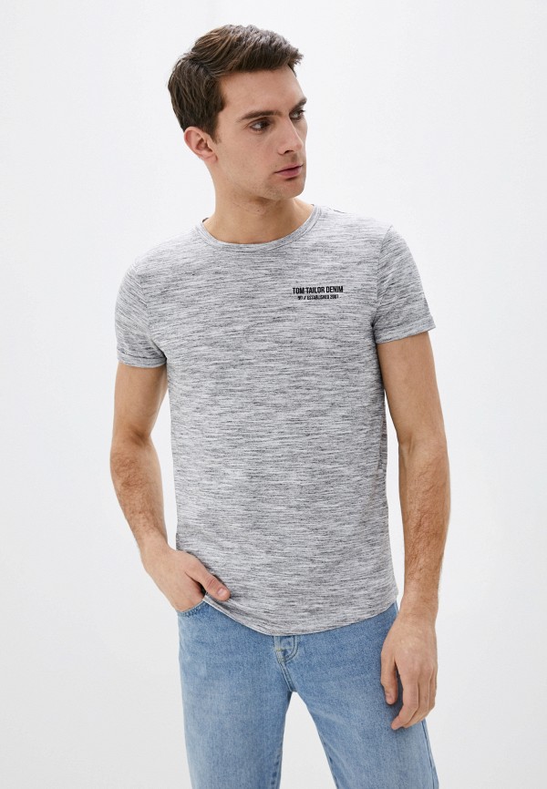 

Футболка Tom Tailor Denim, Серый