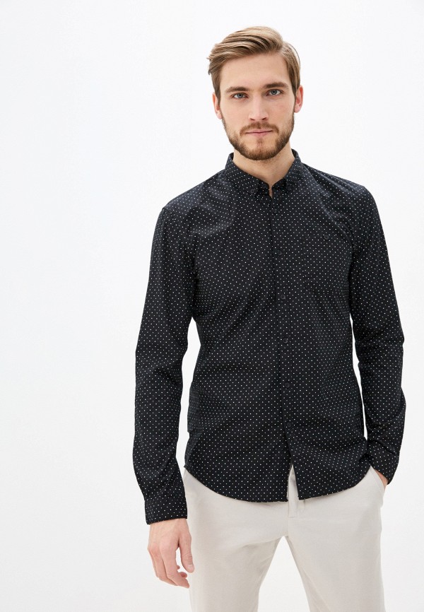 

Рубашка Tom Tailor Denim, Черный, Tom Tailor Denim TO793EMHQJL4