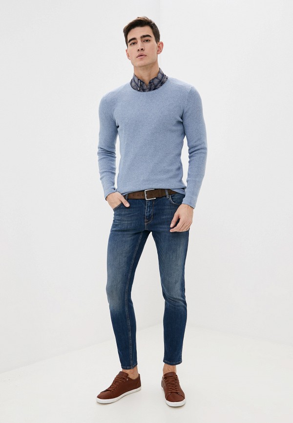 

Джемпер Tom Tailor Denim, Голубой, Tom Tailor Denim TO793EMHQJM1