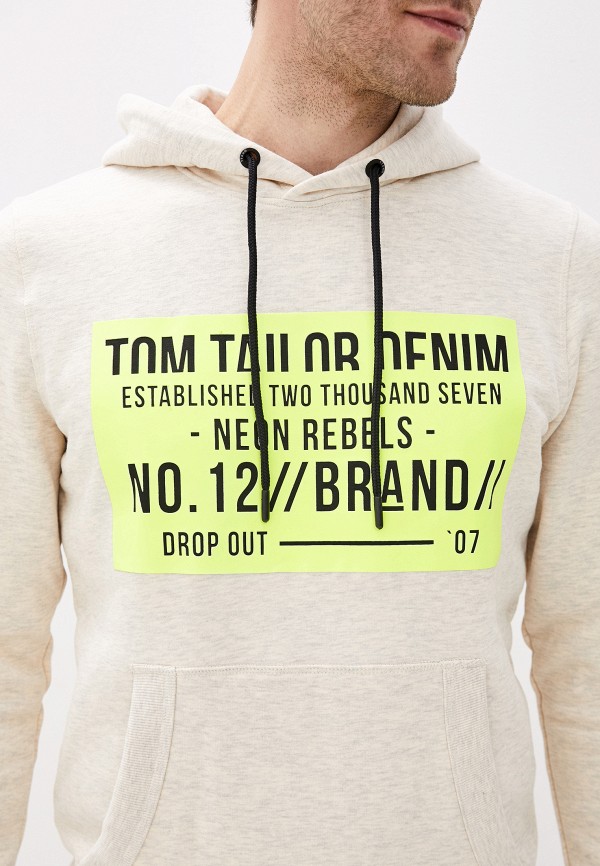

Худи Tom Tailor Denim, Бежевый, Tom Tailor Denim TO793EMHQJN0