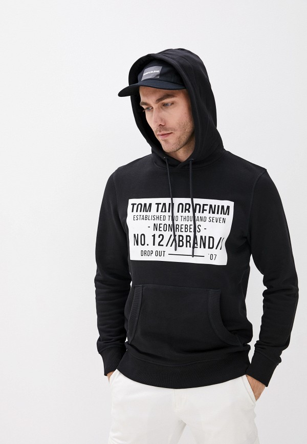 

Худи Tom Tailor Denim, Черный