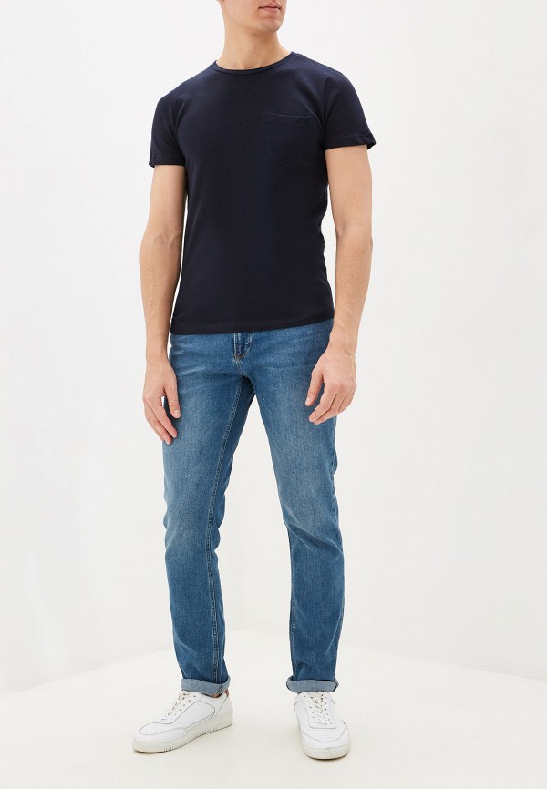 

Футболка Tom Tailor Denim, Синий, Tom Tailor Denim TO793EMHQJN7