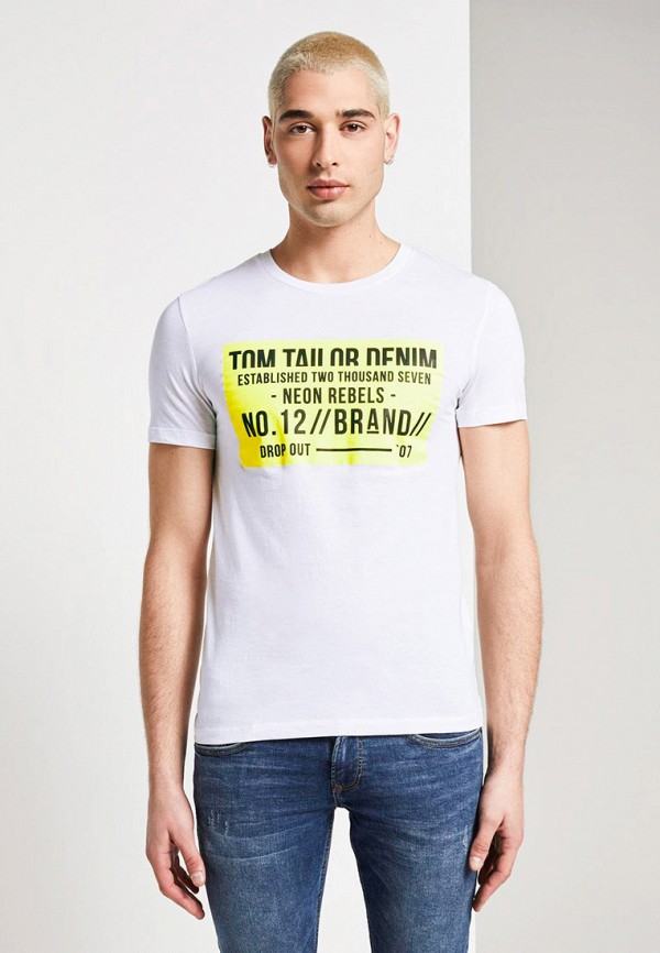 

Футболка Tom Tailor Denim, Белый