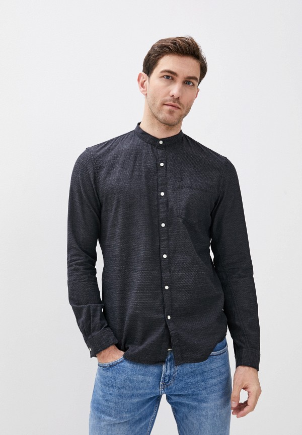 

Рубашка Tom Tailor Denim, Серый, Tom Tailor Denim TO793EMHVSQ2