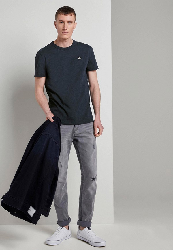 

Футболка Tom Tailor Denim, Серый, Tom Tailor Denim TO793EMIARR1