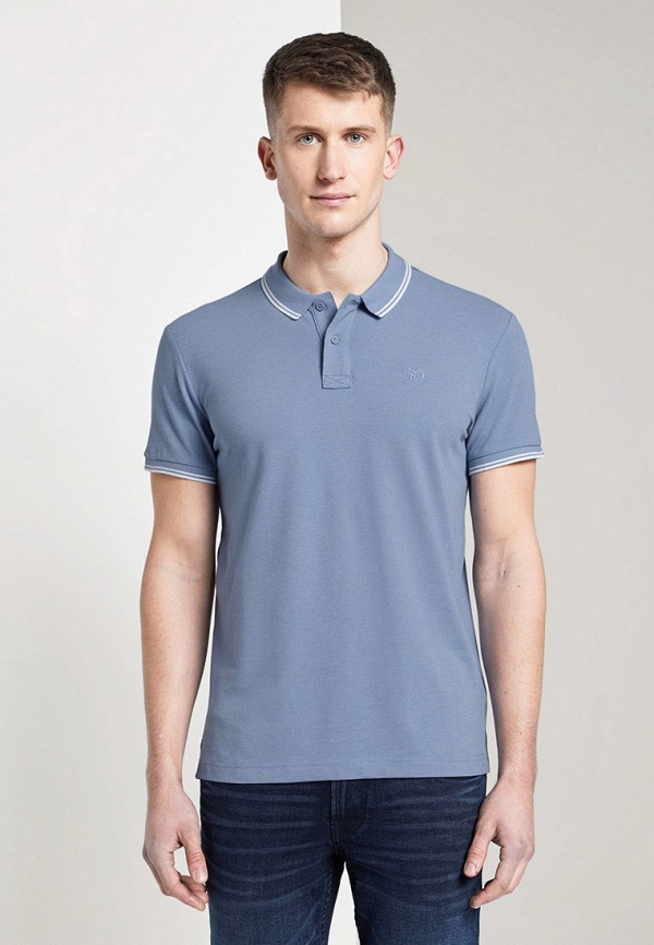 

Поло Tom Tailor Denim, Синий, Tom Tailor Denim TO793EMIARR8