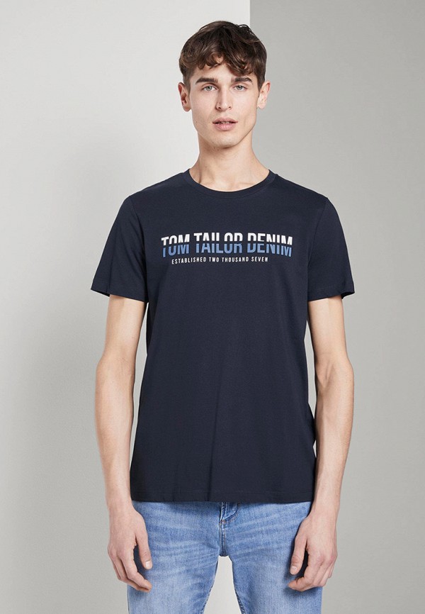 

Футболка Tom Tailor Denim, Синий