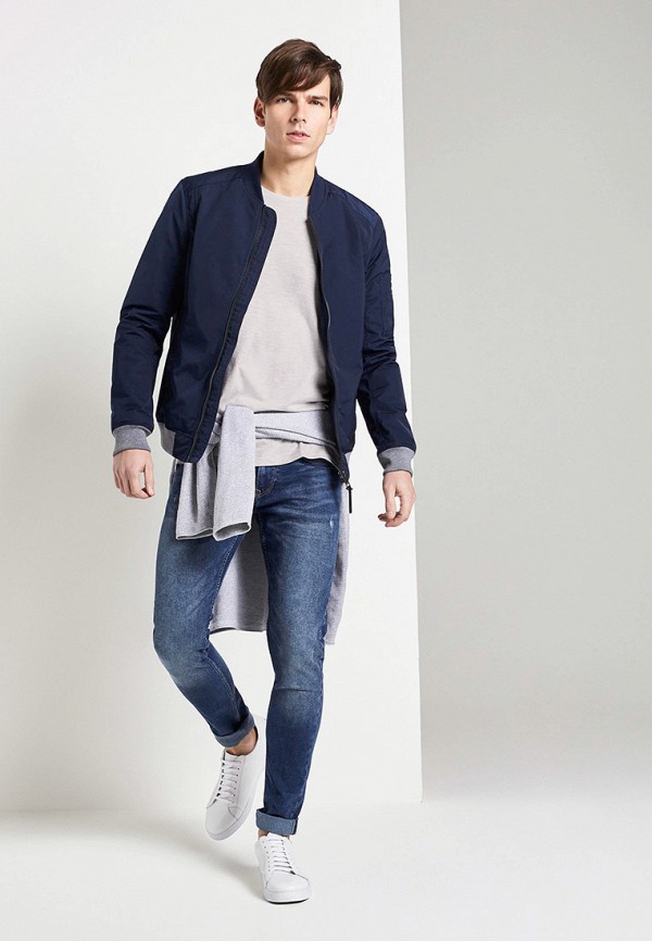 

Футболка Tom Tailor Denim, Серый, Tom Tailor Denim TO793EMIARU0