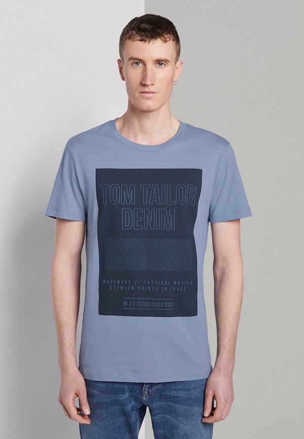 

Футболка Tom Tailor Denim, Синий