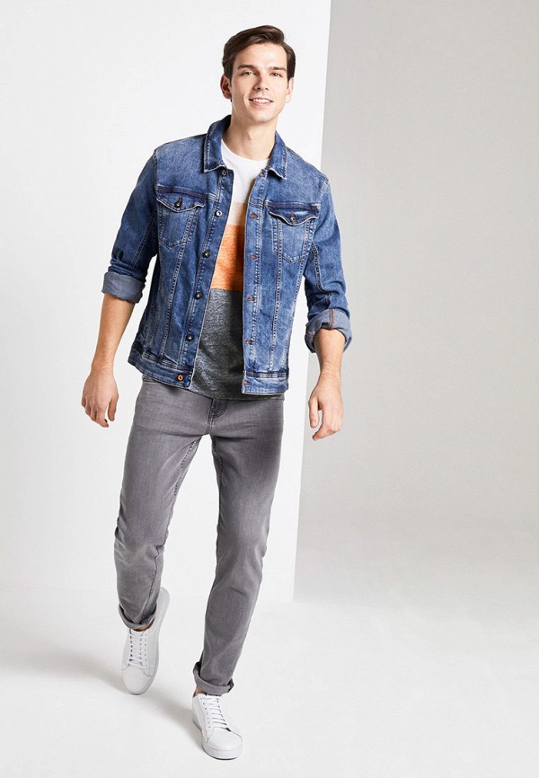 

Футболка Tom Tailor Denim, Синий, Tom Tailor Denim TO793EMIAYI8