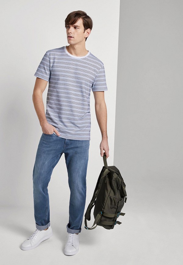 

Футболка Tom Tailor Denim, Голубой, Tom Tailor Denim TO793EMIAYJ5