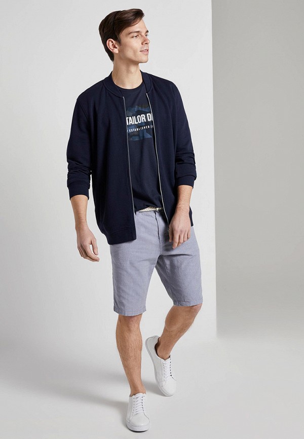 

Футболка Tom Tailor Denim, Синий, Tom Tailor Denim TO793EMIAYJ9