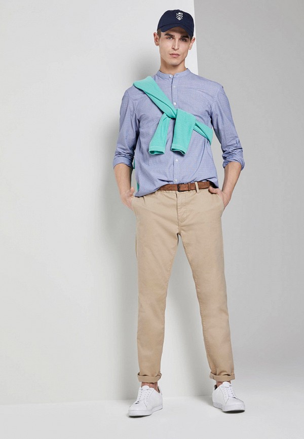 

Рубашка Tom Tailor Denim, Голубой, Tom Tailor Denim TO793EMIAYK1