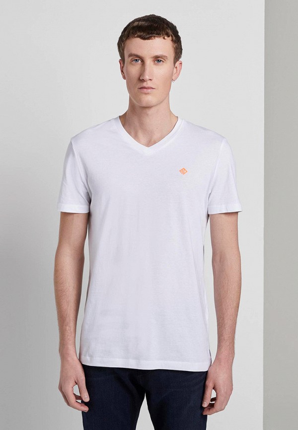 

Футболка Tom Tailor Denim, Белый, Tom Tailor Denim TO793EMIAYL9