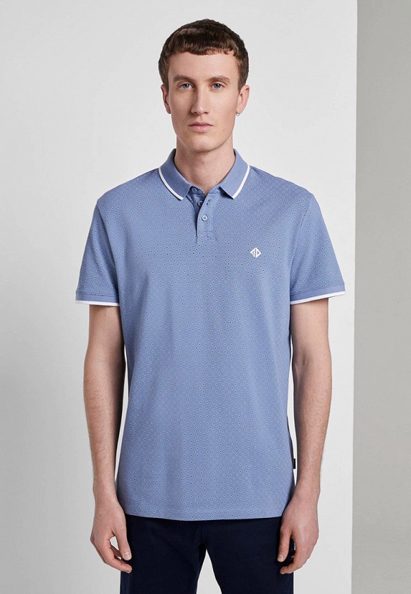 

Поло Tom Tailor Denim, Голубой