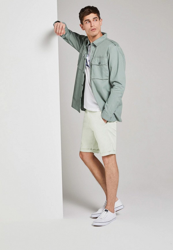 

Шорты Tom Tailor Denim, Зеленый, Tom Tailor Denim TO793EMIAYN3