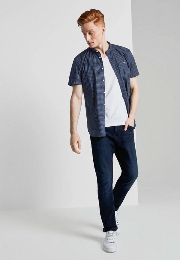

Рубашка Tom Tailor Denim, Синий, Tom Tailor Denim TO793EMIAYO7