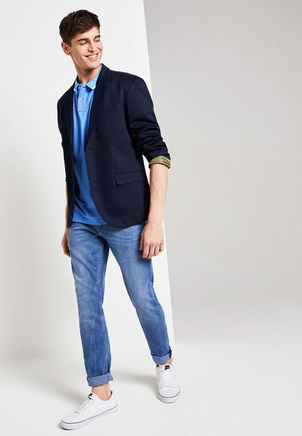 

Поло Tom Tailor Denim, Синий, Tom Tailor Denim TO793EMIAYW2