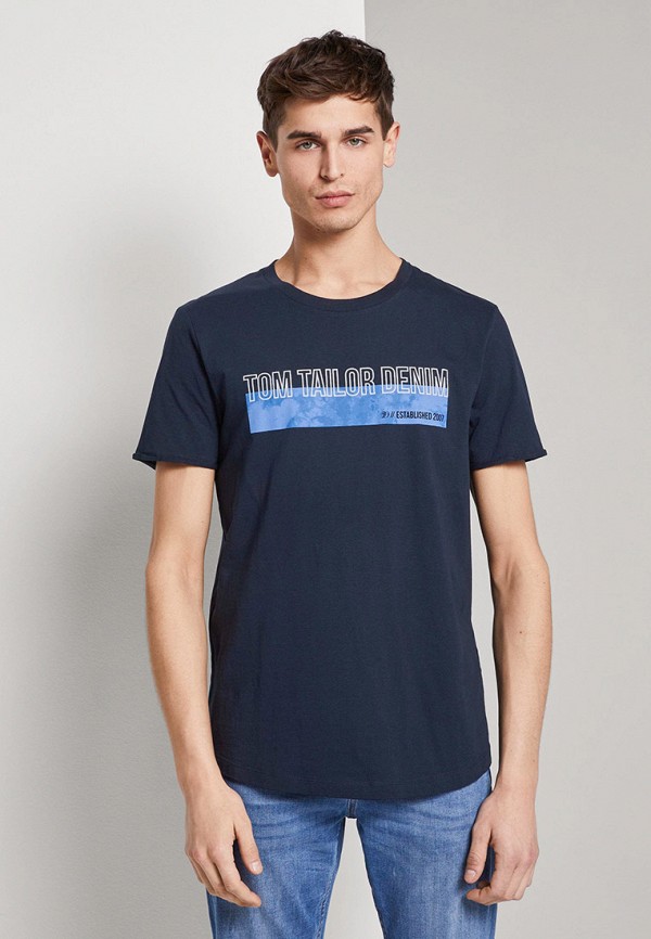 

Футболка Tom Tailor Denim, Синий