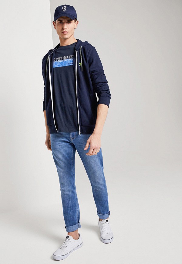 

Футболка Tom Tailor Denim, Синий, Tom Tailor Denim TO793EMIAYZ0