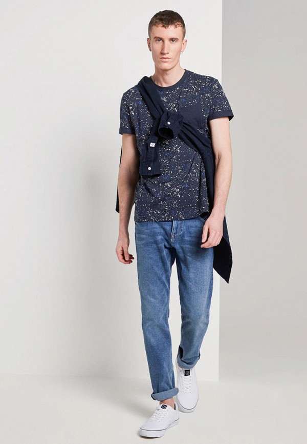 

Футболка Tom Tailor Denim, Синий, Tom Tailor Denim TO793EMIAYZ3