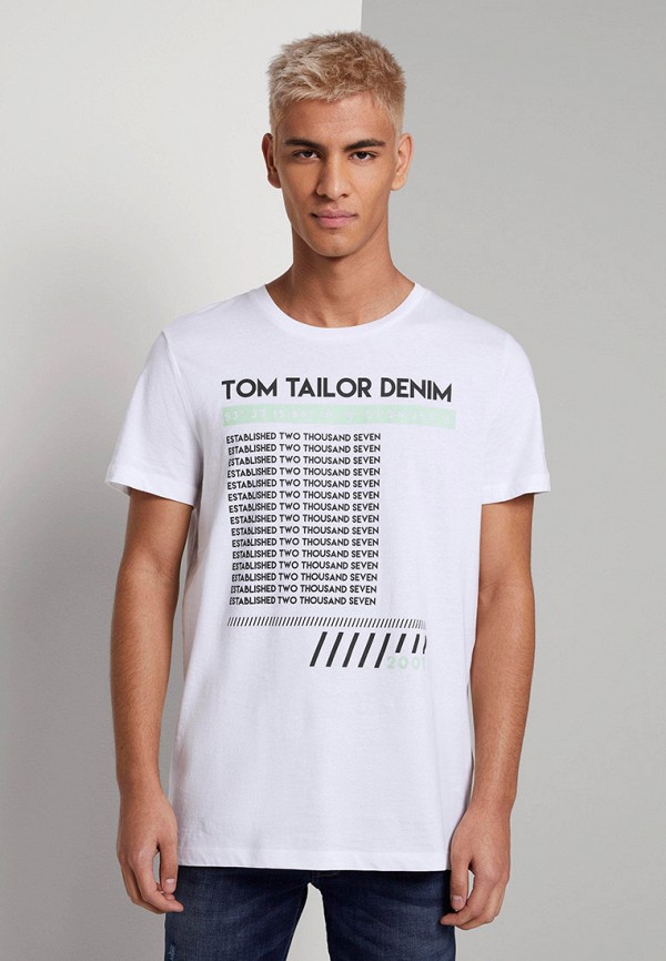 

Футболка Tom Tailor Denim, Белый