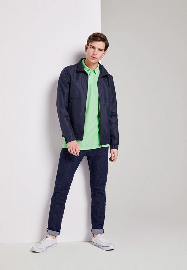 

Поло Tom Tailor Denim, Зеленый, Tom Tailor Denim TO793EMIAZB1