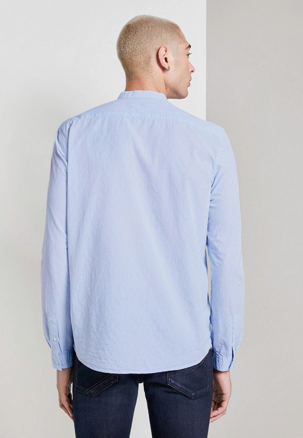 

Рубашка Tom Tailor Denim, Голубой, Tom Tailor Denim TO793EMIAZC7