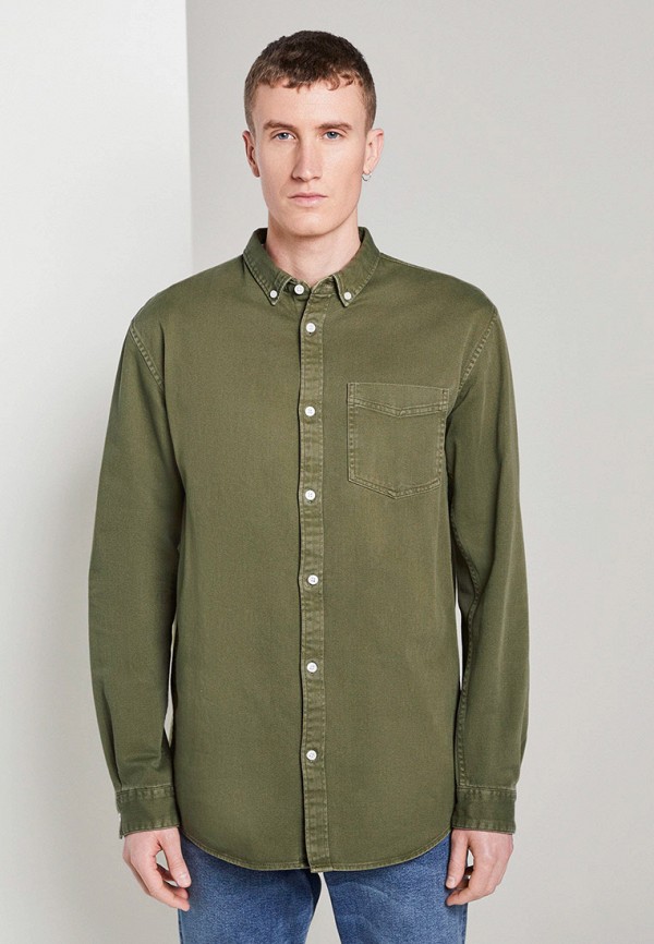 

Рубашка Tom Tailor Denim, Хаки