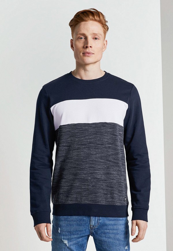 

Свитшот Tom Tailor Denim, Синий