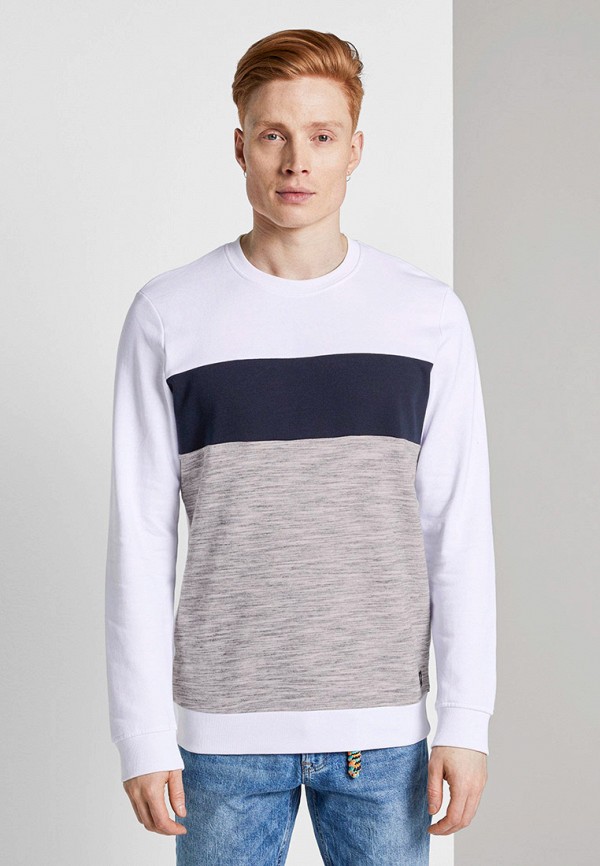 

Свитшот Tom Tailor Denim, Белый, Tom Tailor Denim TO793EMIAZE3