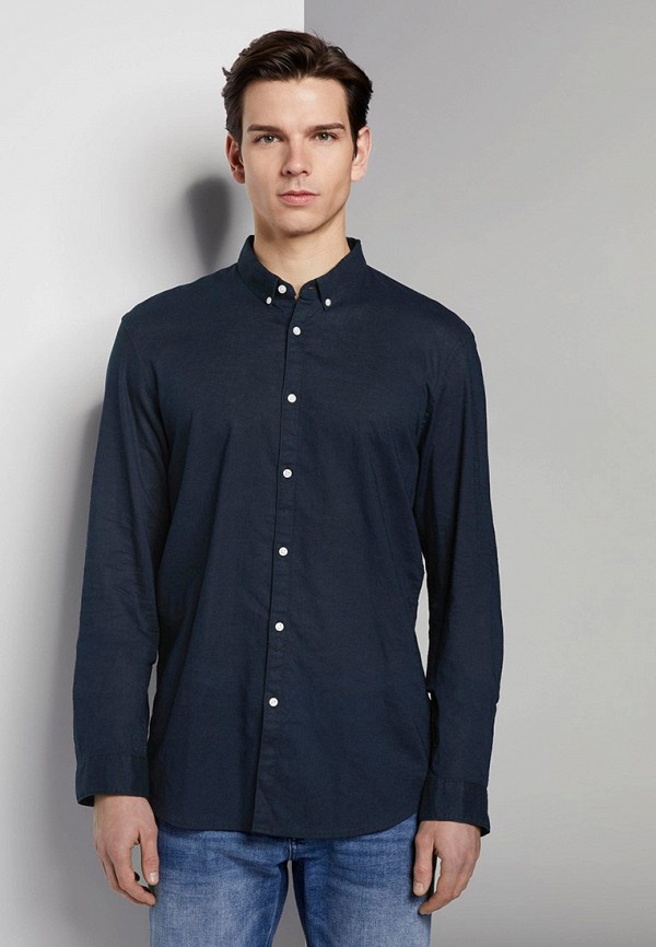 

Рубашка Tom Tailor Denim, Синий, Tom Tailor Denim TO793EMIAZG3