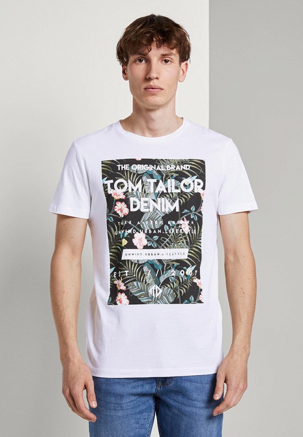 

Футболка Tom Tailor Denim, Белый