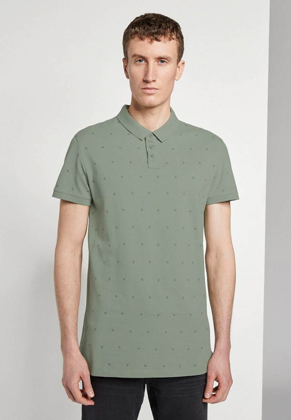 

Поло Tom Tailor Denim, Зеленый