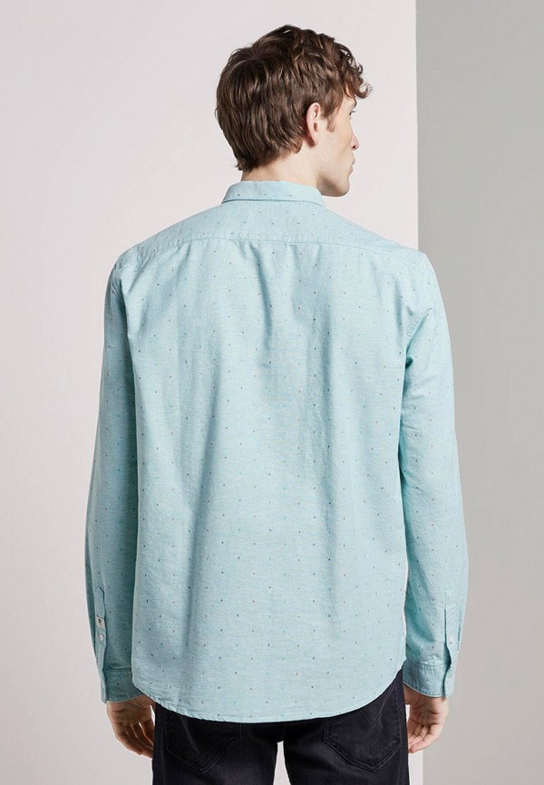 

Рубашка Tom Tailor Denim, Голубой, Tom Tailor Denim TO793EMIKQH5