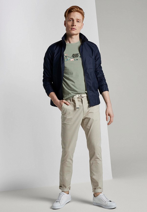 

Футболка Tom Tailor Denim, Зеленый, Tom Tailor Denim TO793EMJCPH8