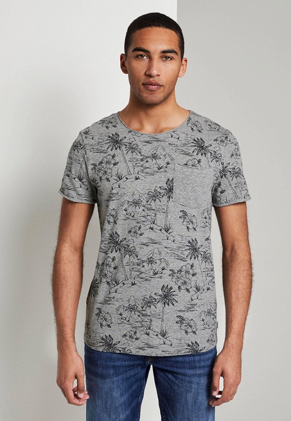 

Футболка Tom Tailor Denim, Серый