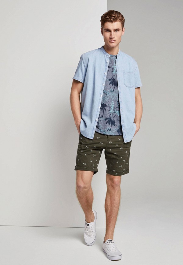 

Футболка Tom Tailor Denim, Синий, Tom Tailor Denim TO793EMJTYN3