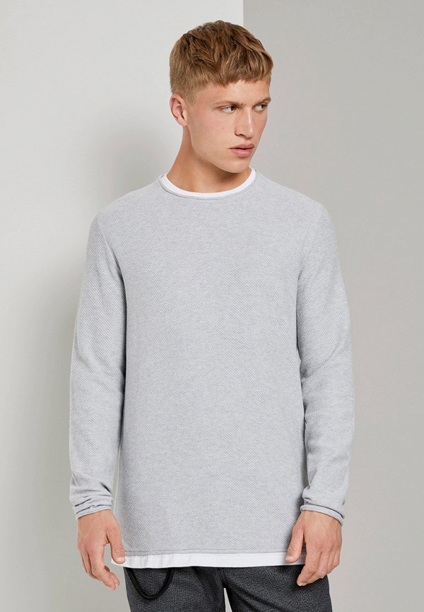

Джемпер Tom Tailor Denim, Серый