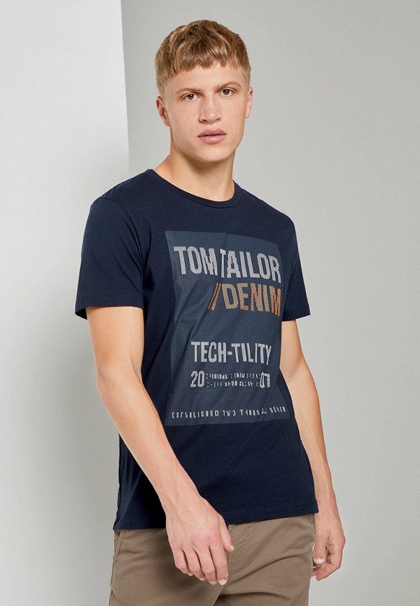 

Футболка Tom Tailor Denim, Синий