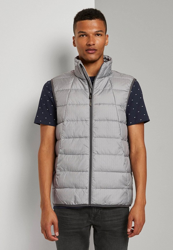 

Жилет утепленный Tom Tailor Denim, Серый