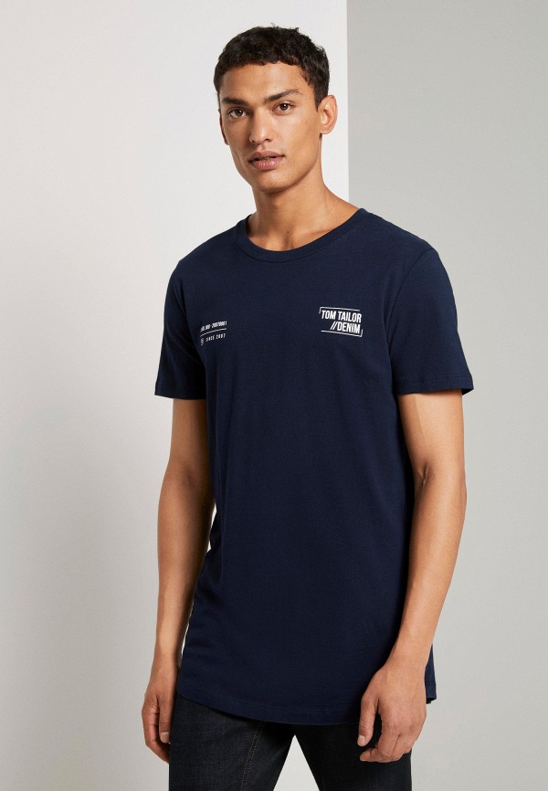 

Футболка Tom Tailor Denim, Синий