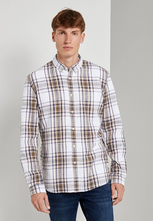 

Рубашка Tom Tailor Denim, Хаки