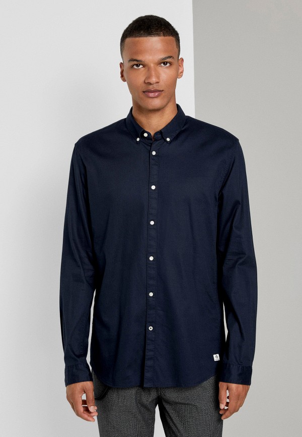 

Рубашка Tom Tailor Denim, Синий, Tom Tailor Denim TO793EMLAEL0