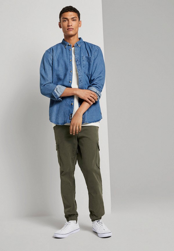 

Рубашка Tom Tailor Denim, Синий