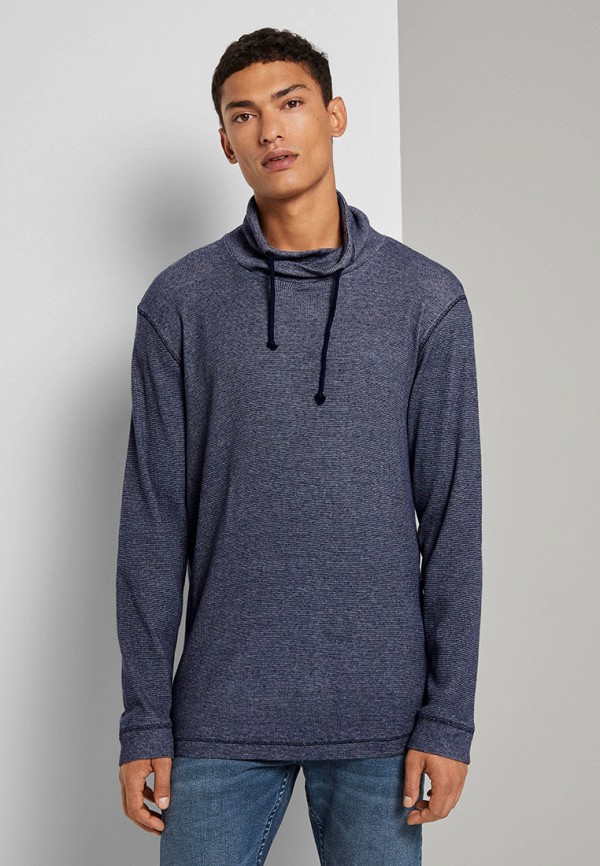 

Лонгслив Tom Tailor Denim, Синий