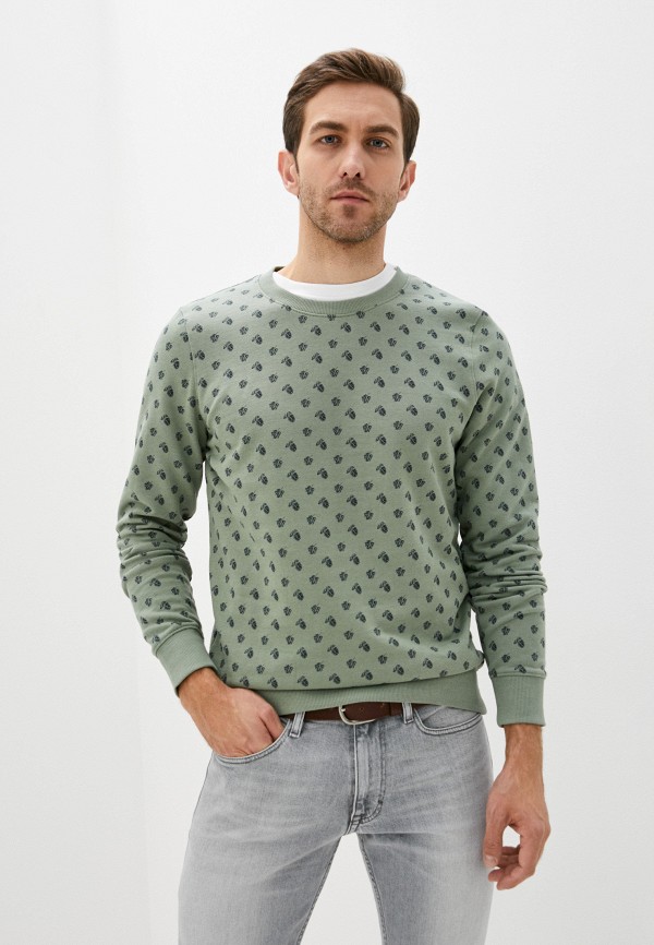 

Свитшот Tom Tailor Denim, Зеленый, Tom Tailor Denim TO793EMLNJO9